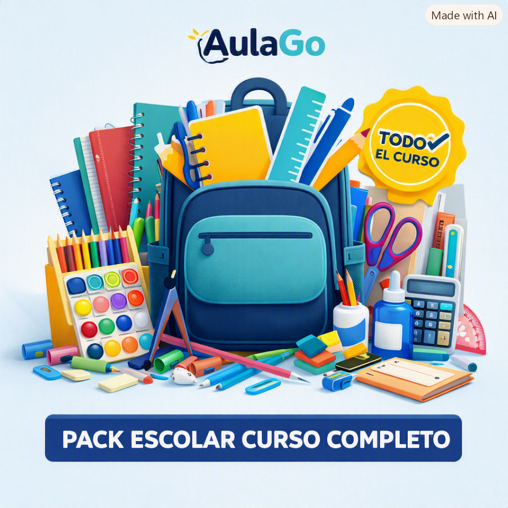 Pack "Vuelta a Clase" Curso completo